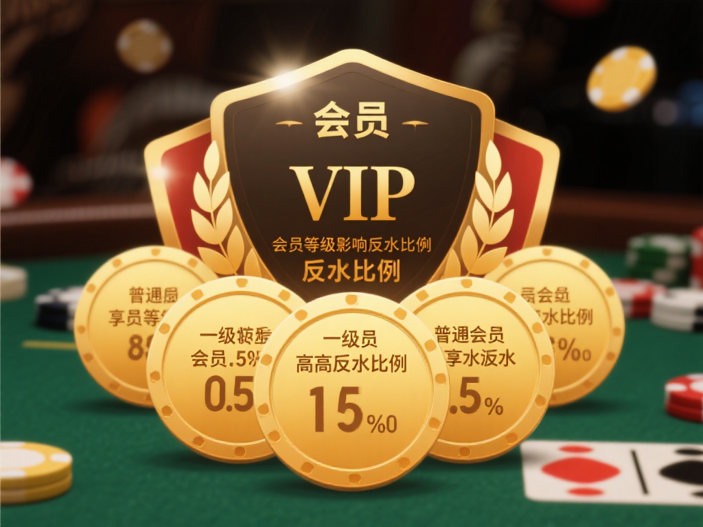 会员等级影响返水比例：一般来说，会员等级越高，返水