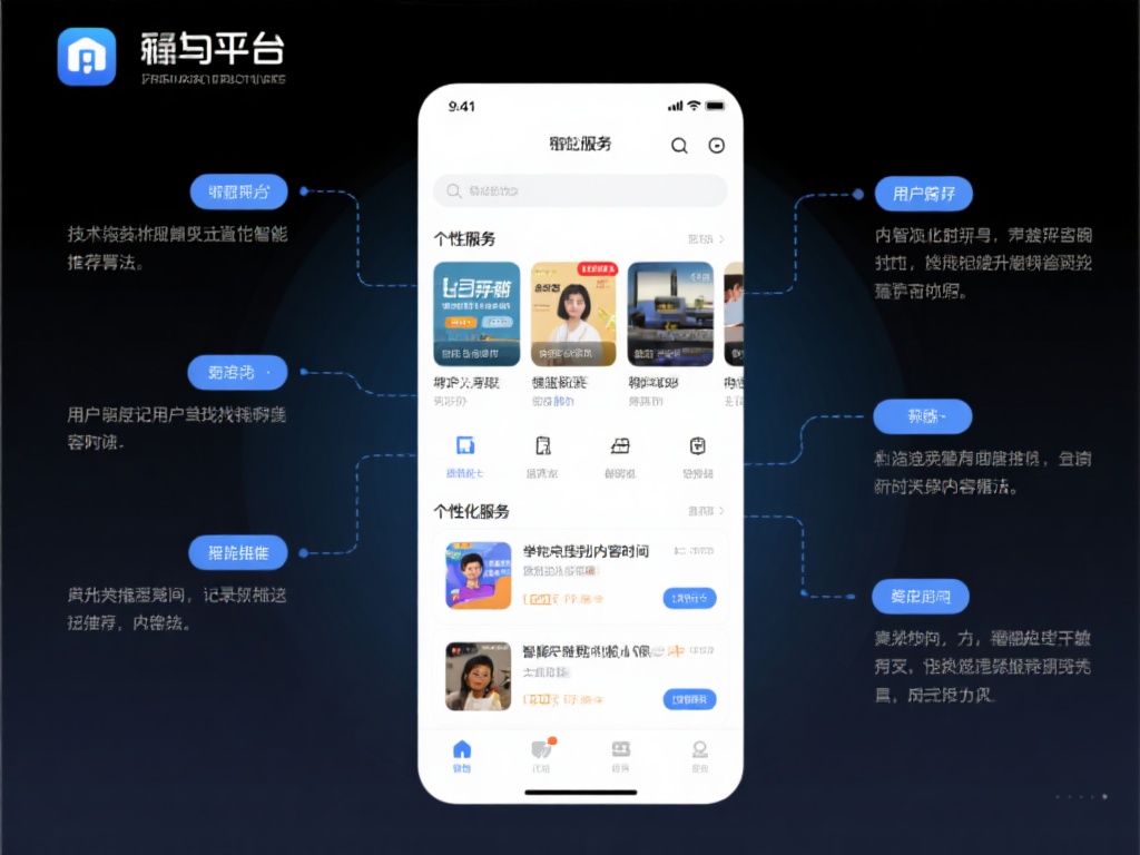 平台在技术上投入巨大，采用了智能推荐算法，能够根据
